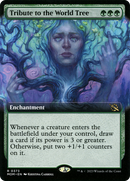Tribute to the World Tree (Extended Art) (MOM-373) [March of the Machine] Foil