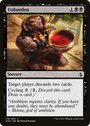 Unburden (AKH-114) [Amonkhet] Foil