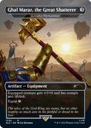 Ghal Maraz, the Great Shatterer - Loxodon Warhammer (Borderless) (SLD-1034) (Borderless) [Secret Lair Drop] Foil