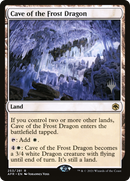 Cave of the Frost Dragon (PPAFR-253P) [Promo Pack: Adventures in the Forgotten Realms Promos] Foil