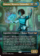 Zimone, Mystery Unraveler (Borderless) (DSC-008) [Duskmourn: House of Horror Commander]