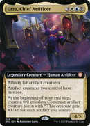 Urza, Chief Artificer (Extended Art) (BRC-049) [The Brothers' War Commander] Foil