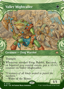 Valley Mightcaller (Showcase) (BLB-326) (Borderless) [Bloomburrow] Foil