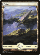 Plains (254) - Full Art (BFZ-254) [Battle for Zendikar] Foil