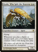 Oyobi, Who Split the Heavens (BOK-018) [Betrayers of Kamigawa] Foil