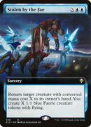 Stolen by the Fae (Extended Art) (ELD-348) [Throne of Eldraine] Foil