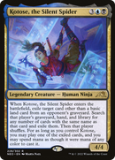Kotose, the Silent Spider (NEO-228) [Kamigawa: Neon Dynasty] Foil