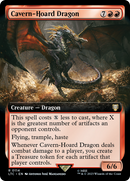Cavern-Hoard Dragon (Extended Art) (LTC-114) [Tales of Middle-earth Commander] Foil