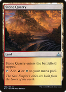 Stone Quarry (RIX-190) [Rivals of Ixalan] Foil