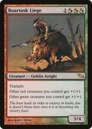 Boartusk Liege (SHM-202) [Shadowmoor]