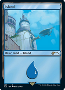 Island (Secret Lair x Arcane: Lands) (SLD-485) [Secret Lair Drop]