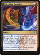 Expressive Iteration (STX-186) [Strixhaven: School of Mages]
