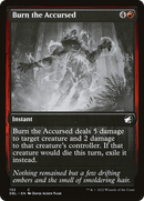 Burn the Accursed (DBL-132) [Innistrad: Double Feature]