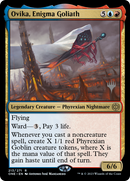 Ovika, Enigma Goliath (PPONE-213) [Promo Pack: Phyrexia: All Will Be One Promos]