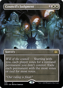 Council's Judgment (Borderless) (2XM-336) (Borderless) [Double Masters] Foil