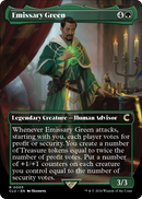 Emissary Green (Borderless) (CLU-005) [Ravnica: Clue Edition]