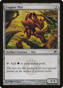 Copper Myr (SOM-146) [Scars of Mirrodin] Foil