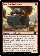 Irascible Wolverine (OTJ-130) [Outlaws of Thunder Junction] Foil