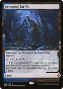 Creeping Tar Pit (ZNE-024) [Zendikar Rising Expeditions] Foil