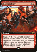 Reckless Crew (Extended Art) (KHM-359) [Kaldheim]