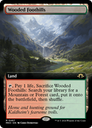 Wooded Foothills (Extended Art) (MH3-467) [Modern Horizons 3]