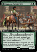 Innocuous Researcher (Extended Art) (MKC-348) [Murders at Karlov Manor Commander]
