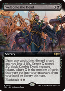 Welcome the Dead (Extended Art) (TDC-070) [Commander: Tarkir: Dragonstorm]