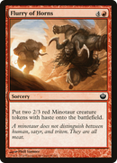 Flurry of Horns (JOU-096) [Journey into Nyx] Foil