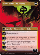 Nicol Bolas, the Ravager (Display Commander) - Thick Stock (SLD-1211) (Borderless) [Secret Lair Drop]