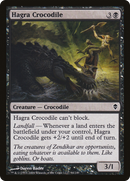 Hagra Crocodile (ZEN-094) [Zendikar] Foil