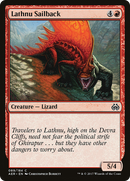 Lathnu Sailback (AER-089) [Aether Revolt] Foil