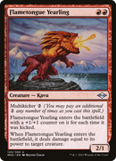 Flametongue Yearling (MH2-125) [Modern Horizons 2] Foil