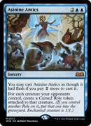 Asinine Antics (PPWOE-042) [Promo Pack: Wilds of Eldraine Promos] Foil