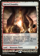 Sacred Foundry (EXP-014) [Zendikar Expeditions] Foil