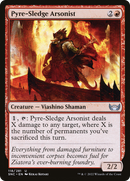 Pyre-Sledge Arsonist (SNC-118) [Streets of New Capenna] Foil