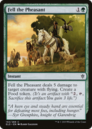 Fell the Pheasant (ELD-153) [Throne of Eldraine] Foil
