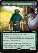 Arbor Adherent (Extended Art) (TDC-082) [Commander: Tarkir: Dragonstorm]