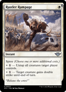Rustler Rampage (OTJ-027) [Outlaws of Thunder Junction] Foil