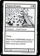 Swarm of Locus (CMB1-048) [Mystery Booster Playtest Cards 2019]