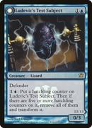 Ludevic's Test Subject (LARP-064) [Innistrad Promos] Foil