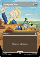 Ravages of War (Borderless) (PIP-354) [Fallout] Foil