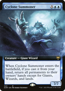 Cyclone Summoner (Extended Art) (KHM-343) [Kaldheim]