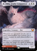 Mila, Crafty Companion (Borderless) (STX-277) (Borderless) [Strixhaven: School of Mages] Foil