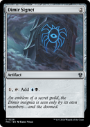 Dimir Signet (MKC-226) [Murders at Karlov Manor Commander]