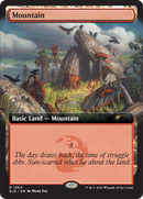 Mountain (SLD-1360) (Extended Art) [Secret Lair Drop] Foil