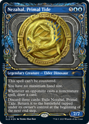 Nezahal, Primal Tide (Halo Foil) (SLD-1268) (Showcase) [Secret Lair Drop] Foil