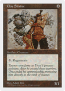 Clay Statue (5ED-355) [Fifth Edition]