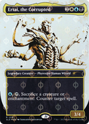 Ertai, the Corrupted (Step-and-Compleat Foil) (SLD-1216) (Borderless) [Secret Lair Drop] Foil