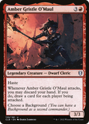 Amber Gristle O'Maul (CLB-159) [Commander Legends: Battle for Baldur's Gate] Foil
