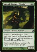 Staunch-Hearted Warrior (THS-179) [Theros] Foil